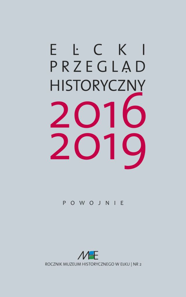 Ełcki Przegląd Historyczny nr 2/2016-2019